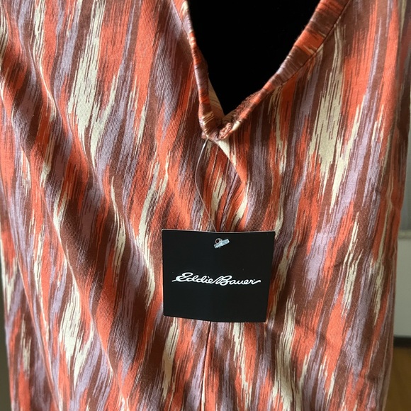 Eddie Bauer Women’s Sleeveless Scoop Neck Top - Size Large - Picture 4 of 9